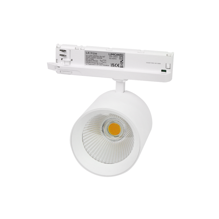 3 Phasen Tracklight 6-20w CCT weiss 3000-6000k